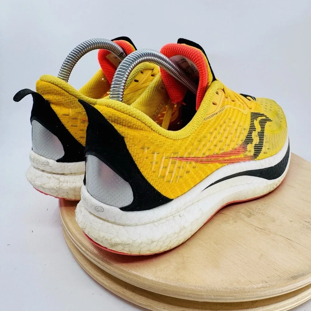 Saucony Endorphin Speed 2 Running Shoes Womens 9 Yellow Lightweight Race Trainer